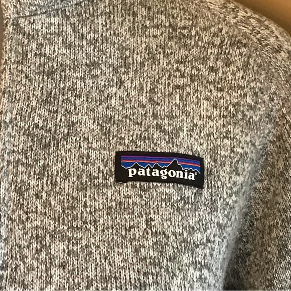 Patagonia Better Sweater Women's Size M Medium 1/4 Zip Fleece - Gray. - Picture 3 of 8
